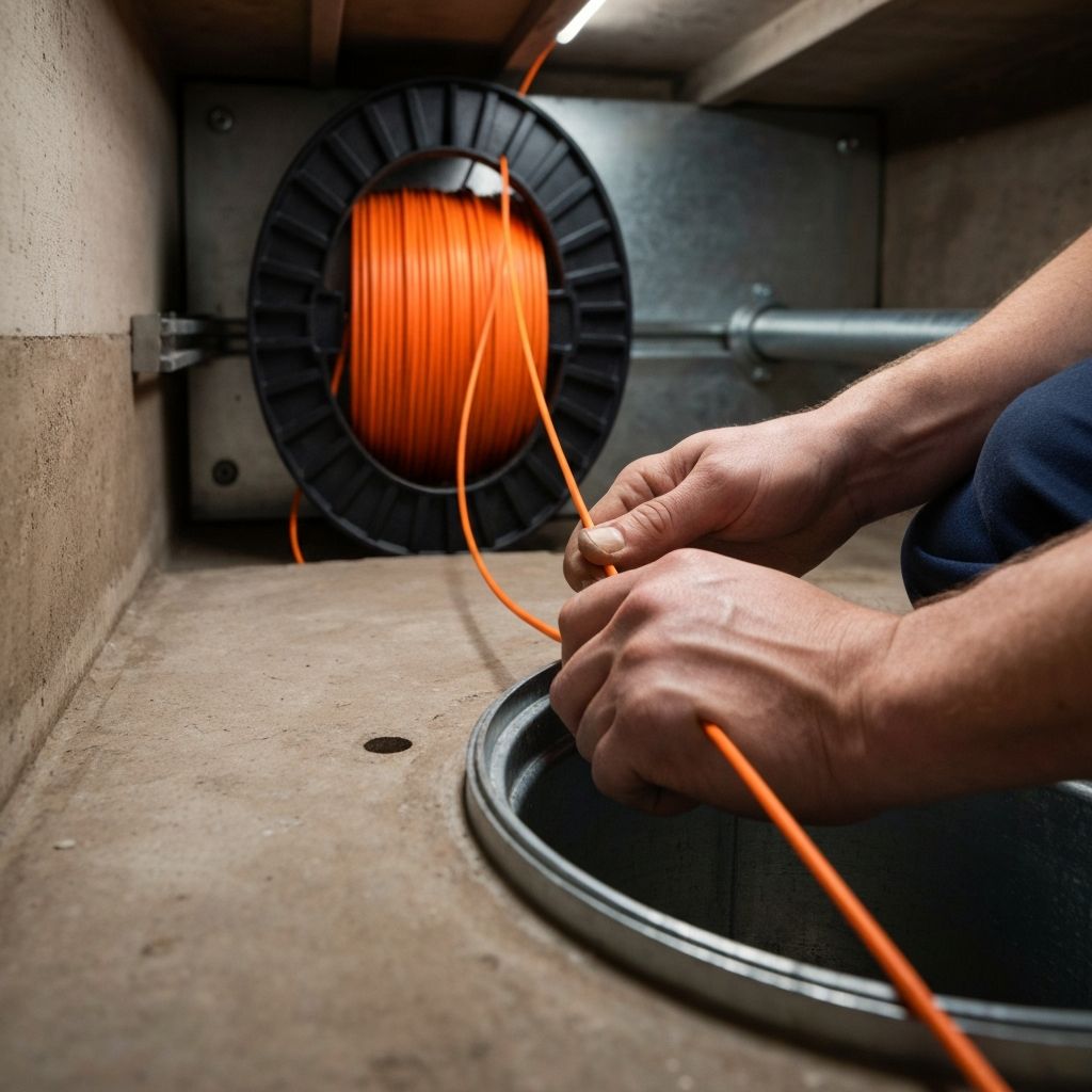 Fiber Pulling Operation