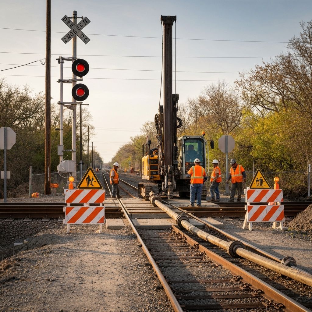Railroad HDD Crossing